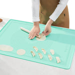 HASTHIP Silicone Baking Mat 29x21 in for Pastry and Bread with Edge Heightening | Non-stick Food Grade Surface