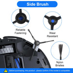 HASTHIP Replacement Parts for Ecovacs X8 PRO Omni Vacuum Cleaner 8Pcs Set with Filters & Brushes