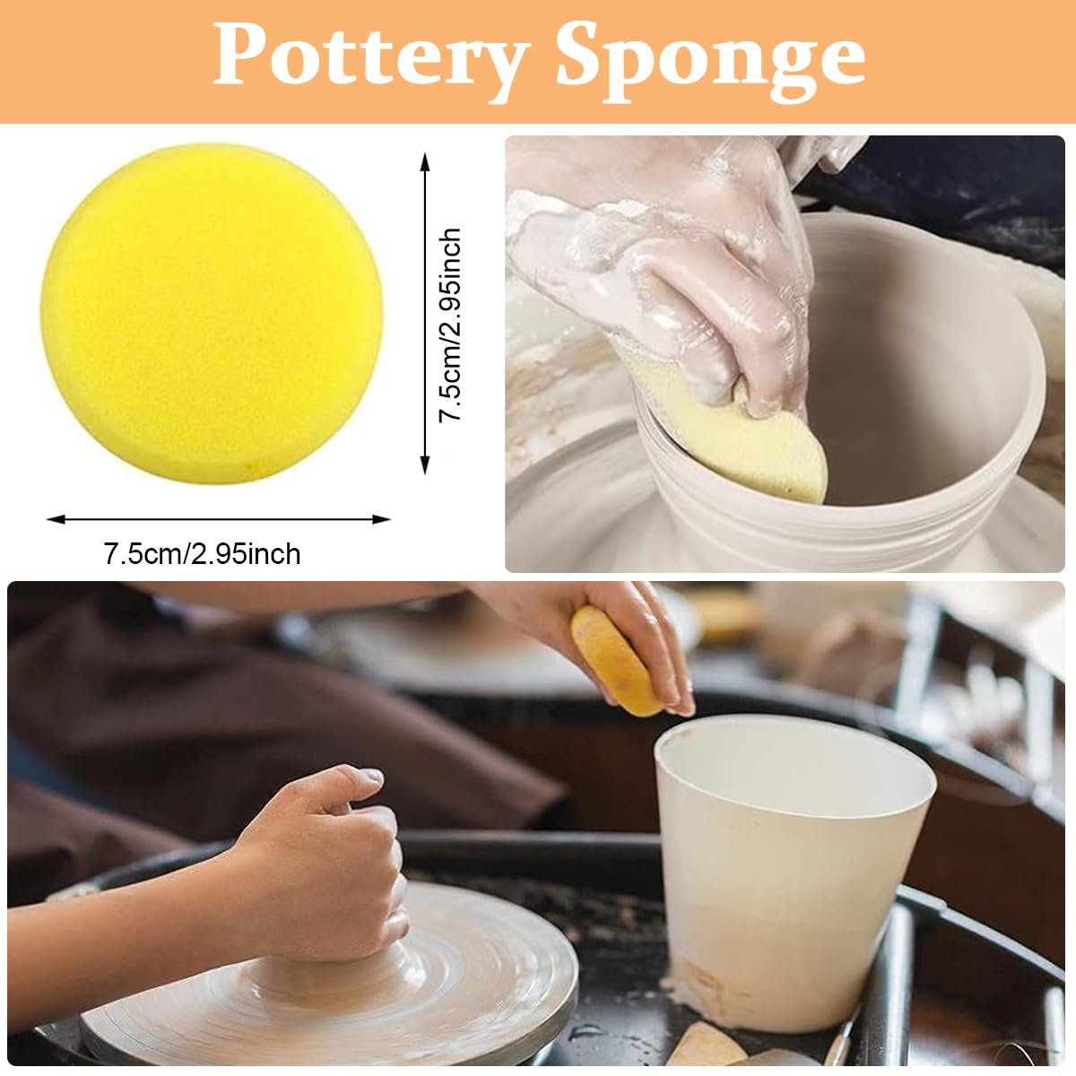 HASTHIP Clay Sculpting Toolkit for Polymer Clay and Ceramics with 25 Tools featuring Wooden Handles and Metal Tips | Storage Bag for Artists and Kids