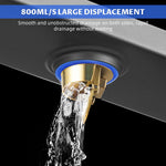 HASTHIP Bathroom Linear Shower Drain 30×8 cm for Modern Showers with Anti Odor System | Stainless Steel Flush Mounted Design
