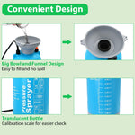 HASTHIP® 5L Gardening Water Sprayer Manual Pump Water Sprayer Long Stainless Steel Nozzle Pump Sprayer Portable Gardening Water Sprayer Bottle with Handle & Shoulder Strap