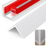 HASTHIP® Protectores de Esquinas para Bebé,Tira Protectora de Borde Transparente 3.94Ft con Adhesivo 3M,Protector Bordes y Esquinas PVC Suave para Mesa,Puerta Ventana y Muebles