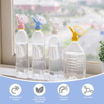 HASTHIP Water Sprinkler 4Pcs for Indoor and Outdoor Plants with Dual Head 2-in-1 Nozzles | Fits Most Reusable Bottles