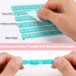 HASTHIP Sticky Tack for Posters and Photos featuring Reusable Adhesive Putty 288PCS | 3 Color Mounting for Crafts