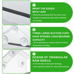 HASTHIP Bird Feeder for Windows with Suction Cups and Perching Rod | Clear Hut Style Design