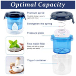 HASTHIP Greek Yogurt Strainer for Homemade Thick Yogurt 450g with Spring Loaded Press | BPA Free