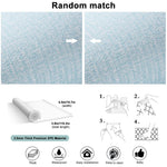 HASTHIP Self Adhesive Waterproof Wallpaper for Home Improvement with 2.5mm Thick XPE Material featuring Cuttable 50cm x 280cm Design | Grey Noise Reduction Wall Protector