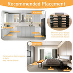 HASTHIP Cockroach Traps for Kitchen and Home with Strong Adhesive Glue | 10pcs Safe Pesticide‑Free Pest Catcher