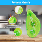 HASTHIP Adhesive Runner Roller Tapes for Scrapbooking and DIY Crafts 3 Pack 8mm x 8m | Smooth Micro Axle Glide