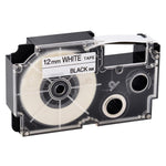 HASTHIP 12mm Label Tape Compatible with Casio Label Printers