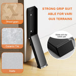 HASTHIP Door Stopper for Home with Spring Loaded Step On Mechanism featuring Stainless Steel and Rubber Build | Hands Free Holder for Office or Hotel