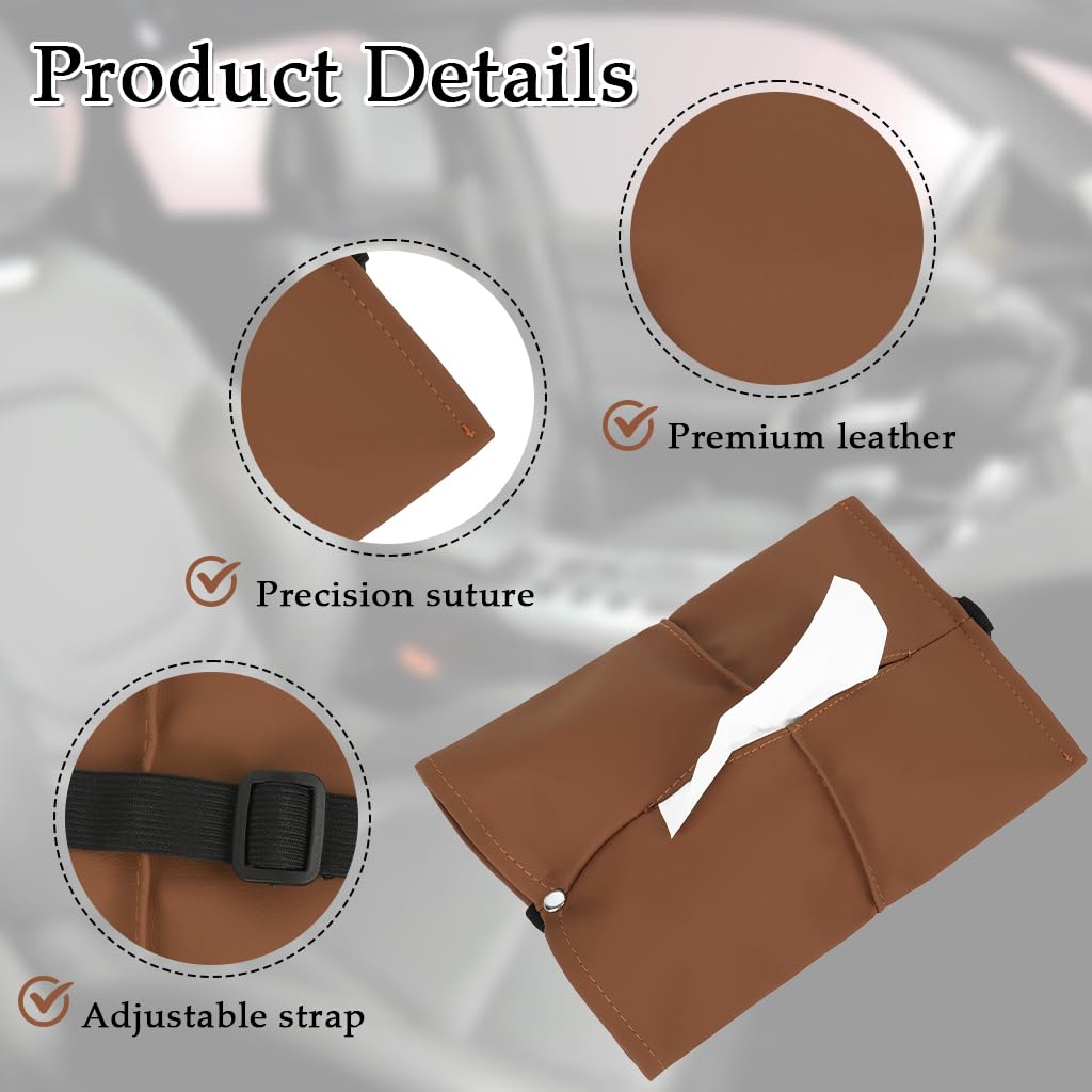 HASTHIP® Car Tissue Holder for Armrest