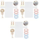 HASTHIP Plastic Mesh Canvas Sheet for Bag Making with Golden Chain & Acrylic Yarn Kit | 3PCS DIY Crochet Craft Set
