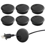 HASTHIP® 50mm Desk Cable Grommets 6-Pack