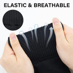 HASTHIP® Calcetines de Compresión para Pantorrilla, Calcetines Deportivos de Compresión para Alivio de Dolor, Venas Varicosas y Espinillas, Calentadores de Pierna y Muslo para Baloncesto y Fútbol
