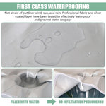 HASTHIP® Ac cover 1.5 Ton, 1.5P Waterproof AC Condenser Unit Cover, Air Conditioner Cover For Outside Units Insulated AC Cover With Sun Protection,Dust-proof Waterproof Window AC Protection Cover