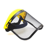 HASTHIP Safety Face Shield for Lawn Mowing with Fine Mesh Screen and Adjustable Headgear