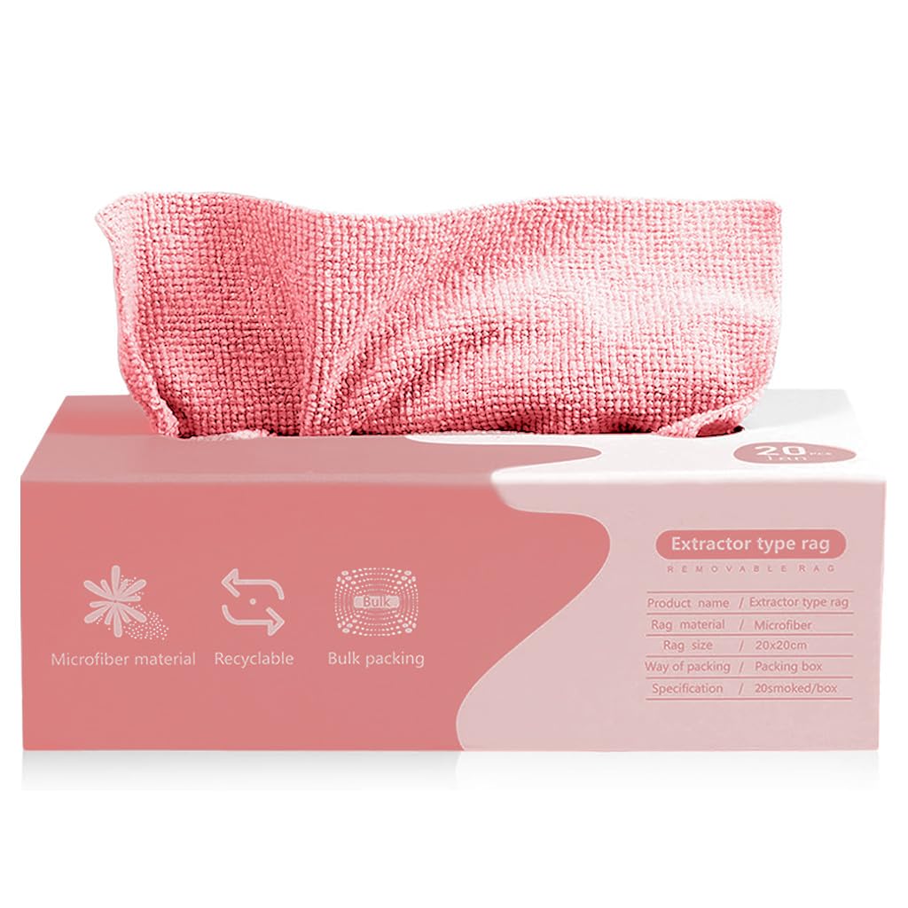 HASTHIP Wash Cloth for Kitchen and Home Cleaning with Pull-Out Design | 20 Pack 20x20cm Microfiber