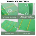 HASTHIP Car Models Display Case for 1:64 Racing Cars with 2 Tiers and 8 Compartments | Stackable Acrylic Dustproof Organizer