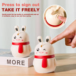 HASTHIP Toothpick Holder for Kitchen and Table featuring One Hand Push Button Dispenser | Pack of 2