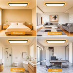 Hasthip 48W LED Ceiling Light with Remote Control & Dimmable Design