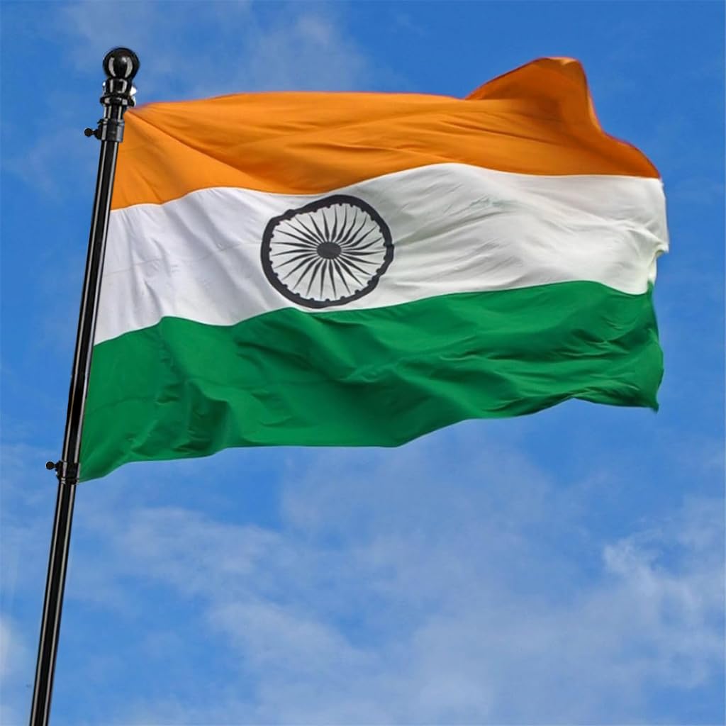 HASTHIP Flag Pole for Truck Hitch Mount with 116.5 cm Telescoping Rod & 360° Tangle-Free Design