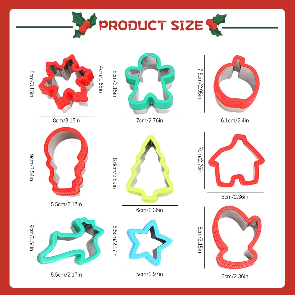 HASTHIP® Christmas Cookie Cutters