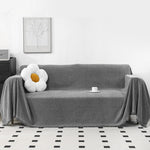 HASTHIP Sofa Covers for Living Room with Anti Slip Texture and Tassel Detailing 70x70 in