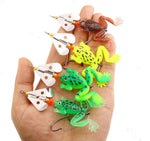 HASTHIP® Pack of 4 Propeller Frog Fishing