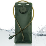 HASTHIP® Bolsa de Hidratación 3L Plegable con Pajilla,Vejiga de Agua BPA Free a Prueba Fugas,Hidratador EVA Grado Alimentario para Senderismo Ciclismo Camping y Escalada