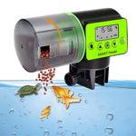 HASTHIP® Alimentador Automático de Peces 200ML con Temporizador,Dispensador de Comida para Peces a Prueba Humedad,Dos Métodos Instalación Compatible con Acuario o Tortugas USB y