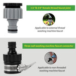HASTHIP Expandable Garden Hose for Lawn and Car Washing with 7 Spray Modes and 10m Reach