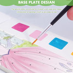 HASTHIP Magic Water Book for Kids with 20 Sheet Painting Pages and 1 Paint Brush | Creative Gift for Ages 3+