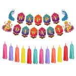 HASTHIP Happy Diwali Banner for Home and Porch Decoration featuring Gold Letter Design | Ideal for Festival of Lights and Deepavali Celebrations