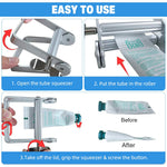 HASTHIP Metal Tube Toothpaste Squeezer for Hair Dye and Creams featuring Roller Mechanism