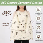 HASTHIP Cotton Nursing Cover for Mothers