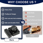 HASTHIP Password Door Lock for Interior & Exterior Doors with 3-Digit Keyless Latch | Heavy Duty Zinc Alloy
