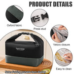 HASTHIP Lunch Bag for Work and Travel with Quick Release Buckle Handle 20x15x28cm | Waterproof Oxford Cloth Thermal Cooler