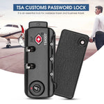 HASTHIP TSA Lock for Travel Luggage with Resettable 4 Slot Combination | ABS Secure Design