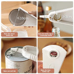 HASTHIP Jar Opener for Easy Lid Removal with Ergonomic Handle and Stainless Steel Opener | Fits 3–7 cm Jars
