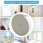 HASTHIP Window Gap Sealing Tape for Noise Reduction and Dust Proofing 3x200cm | Self Adhesive Foam Strip