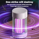 HASTHIP Electric Mosquito Killer Lamp for Indoor and Outdoor Use with Folding Handle | USB Powered and Chemical Free