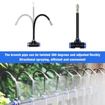 HASTHIP Automatic Garden Watering System for Outdoor Plants with 15m Pipe and Tee Connector | PE Slow Drip Irrigation Kit
