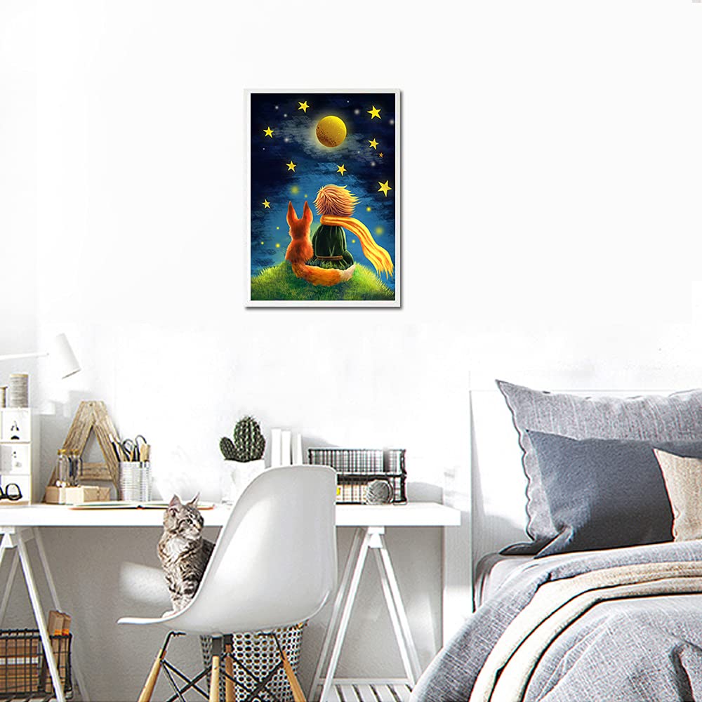 HASTHIP Diamond Painting Kit for Home Decor featuring 12x16in Canvas & 5D Design | Gift for Adults and Kids