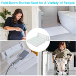 HASTHIP® Folding Shower Seat Wall Mounted