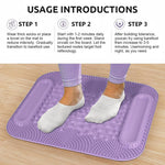 HASTHIP® Acupressure Foot Massage Mat, 5-Zone Reflexology Mat for Plantar Fasciitis Relief, Pain Therapy, Deep Tissue Trigger Point, Neuropathy, Stress Relief, Circulation & Relaxation