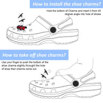 HASTHIP® Plastic 12Pcs Cartoon Charms For Clogs Slipper Decoration Diy Color Charms Cartoon Spider Man Rubber Charms For Clogs Slipper Casual Clogs Decoration For Kids Charms Fashion Clogs Charms