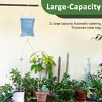 HASTHIP Drip Irrigation Kit for Home Garden Plant Pots with 1.5m Pipe and Ceramic Cone | Adjustable Self Watering Device