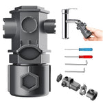 HASTHIP® Multifunctional Faucet Wrench Tool Set, 16-IN-1 Adjustable Sink Basin Tap Spanner, 2025 New Kitchen Bathroom Faucet Seat Aerator Removal Useful Gadge