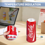 HASTHIP Beverage Can Sleeves for 500ml Drinks with Zip Top Wraps and Elastic Silicone | Anti Slip Reusable Design